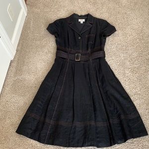 Black Linen dress